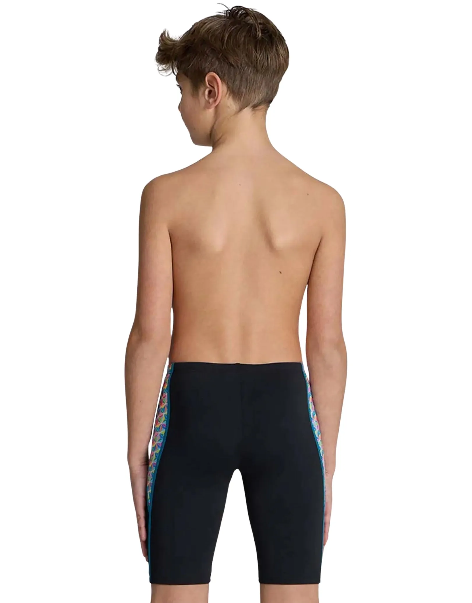 Arena Boys Kikko Starfish Swim Jammer - Black/Multi