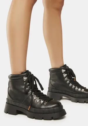 Black Hike There Winter Boots