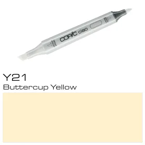 Copic Ciao Marker Y 21 Buttercup Yellow