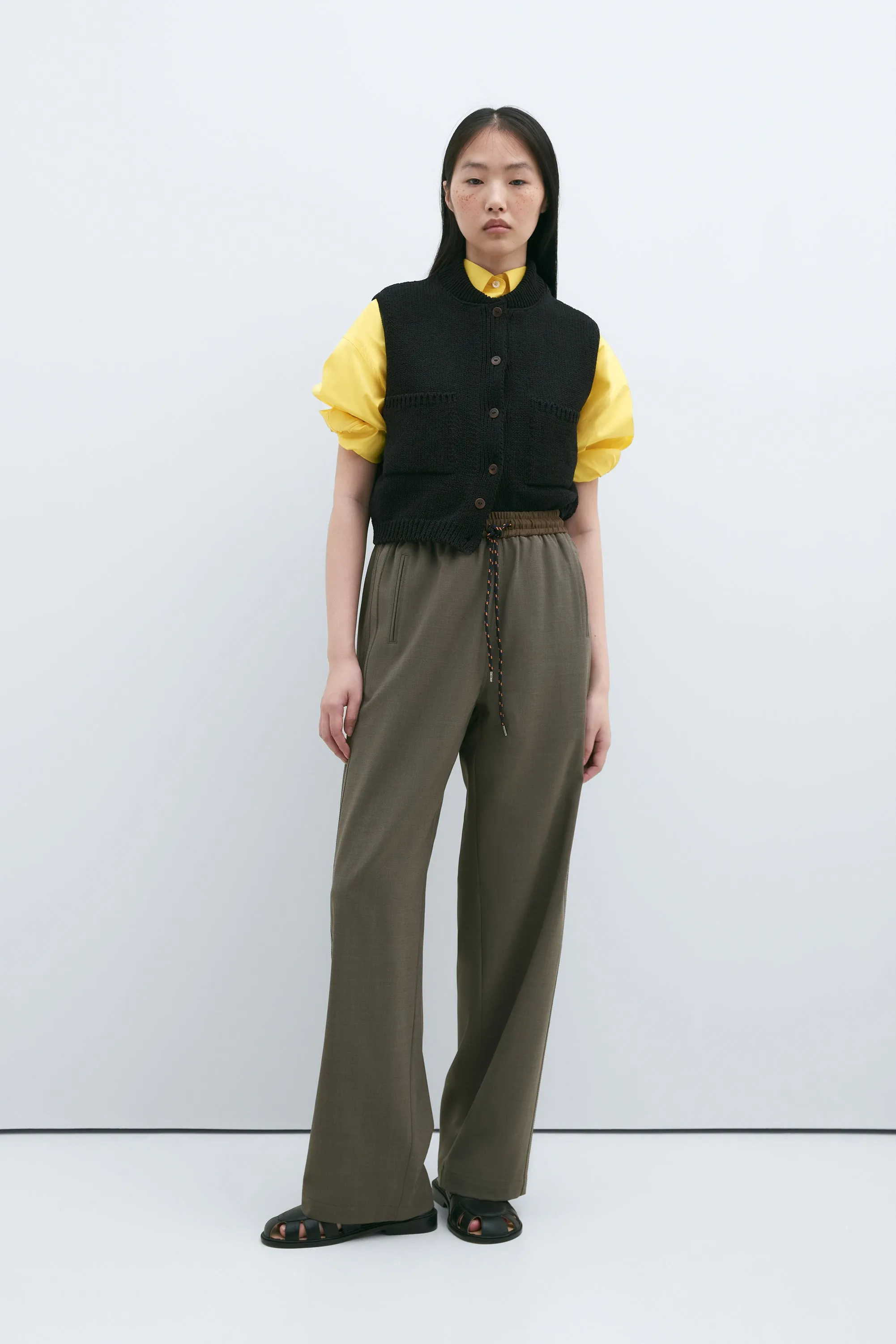Cordera - Cotton Waistcoat (Black)