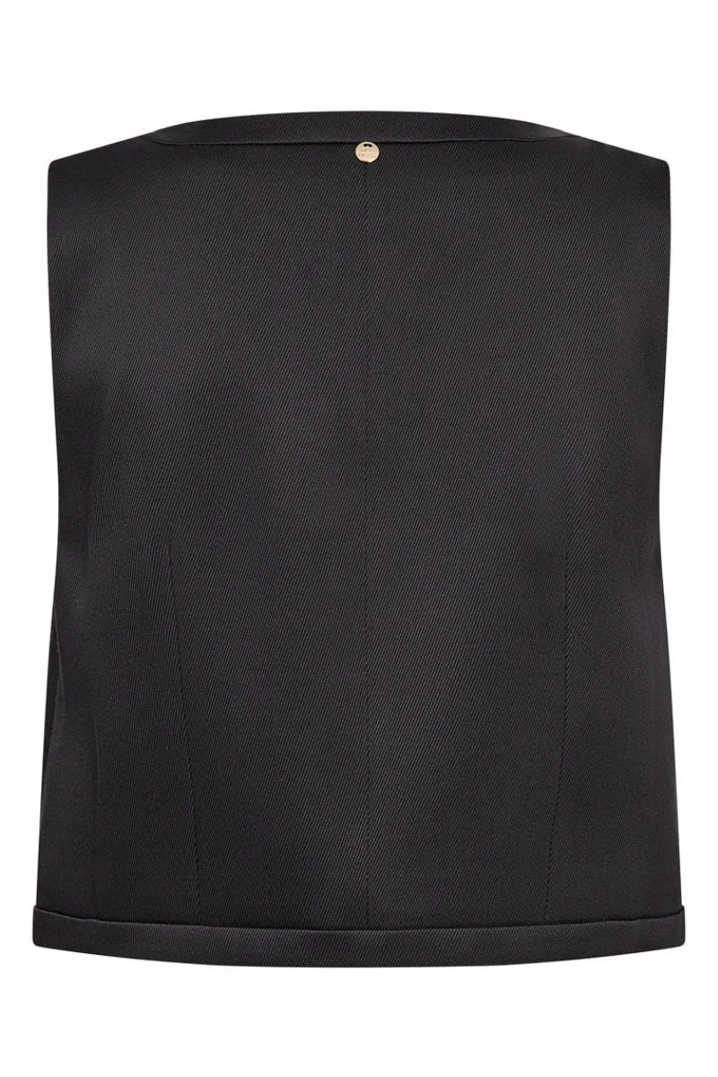 Elis Wimo Vest | Black | Blazer fra Mos Mosh