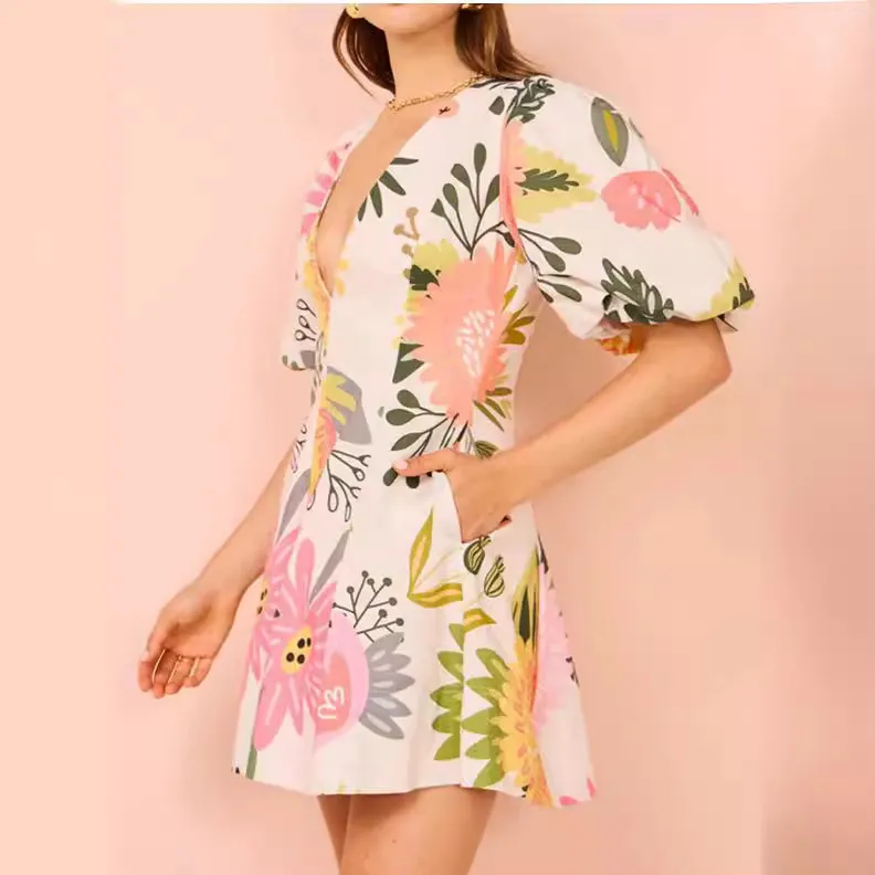 Elysia Floral Mini Dress