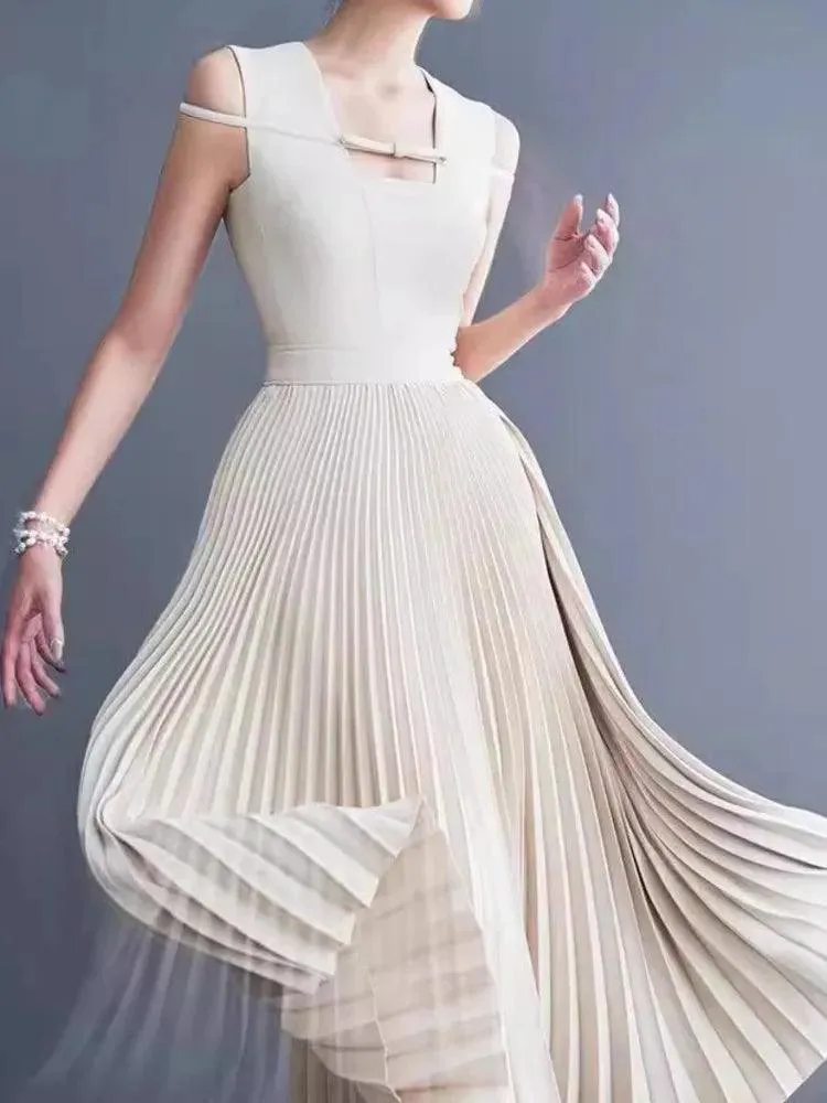 Fairy Style Sleeveless Bow Party Dress