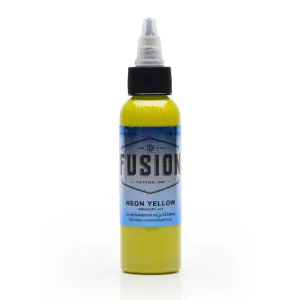 Fusion Neon Yellow Tattoo Ink