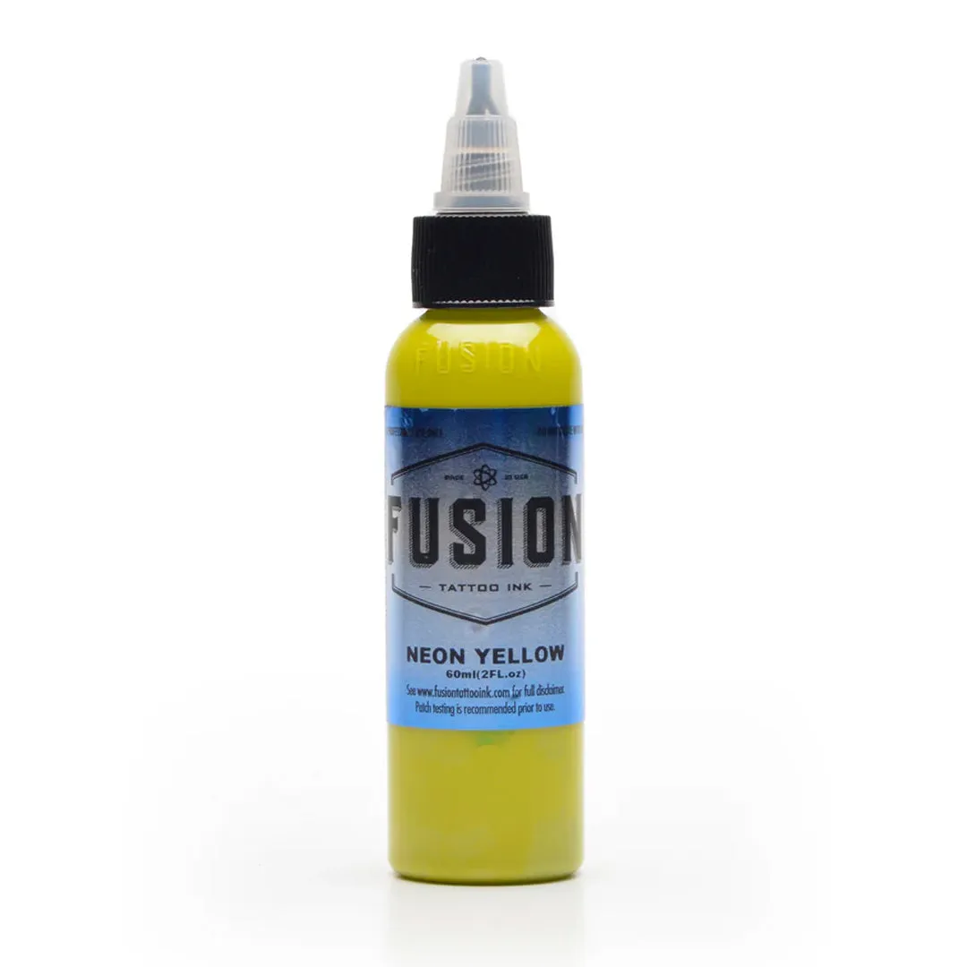 Fusion Neon Yellow Tattoo Ink