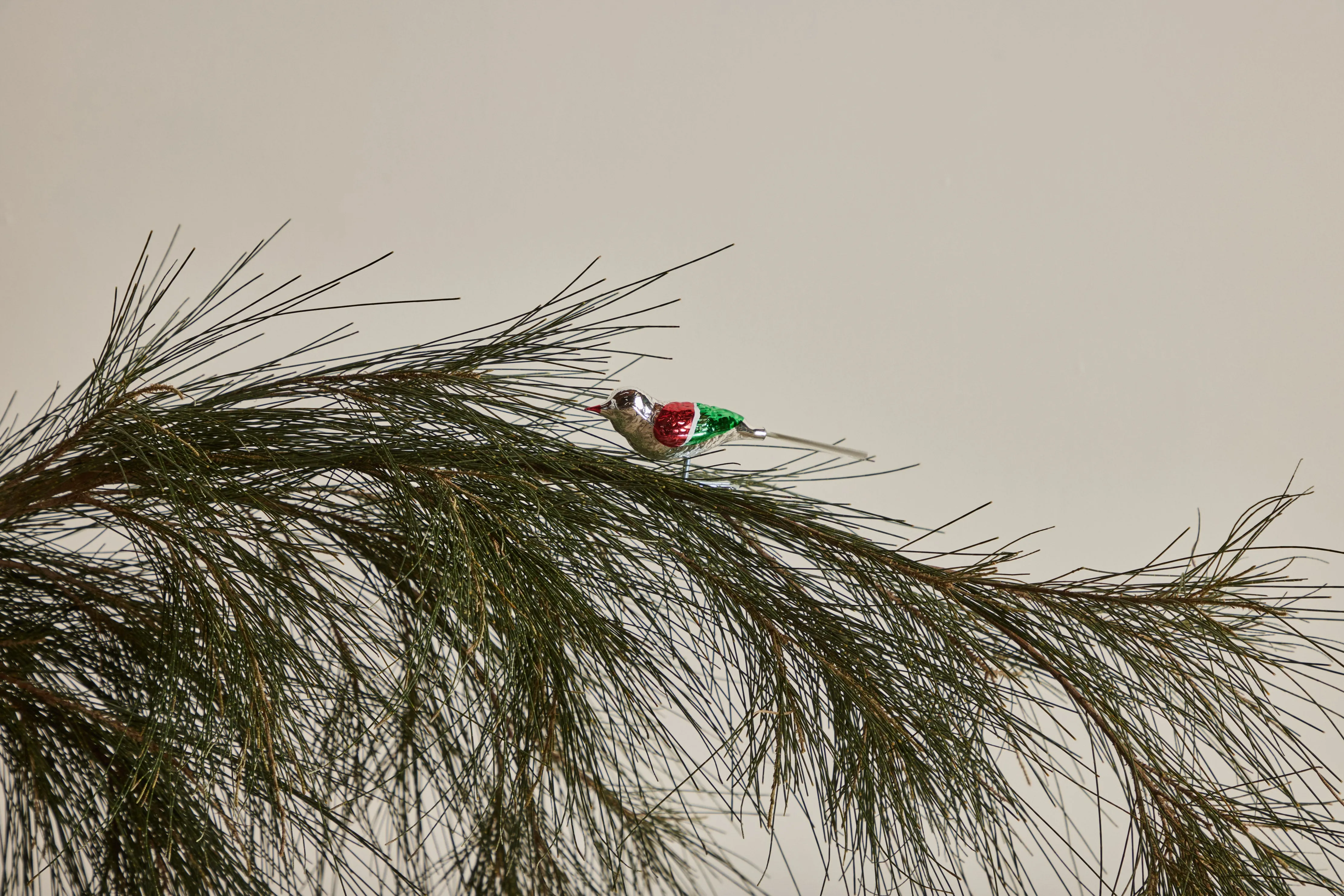 Glass Bird Clip Ornament (Multiple Styles)