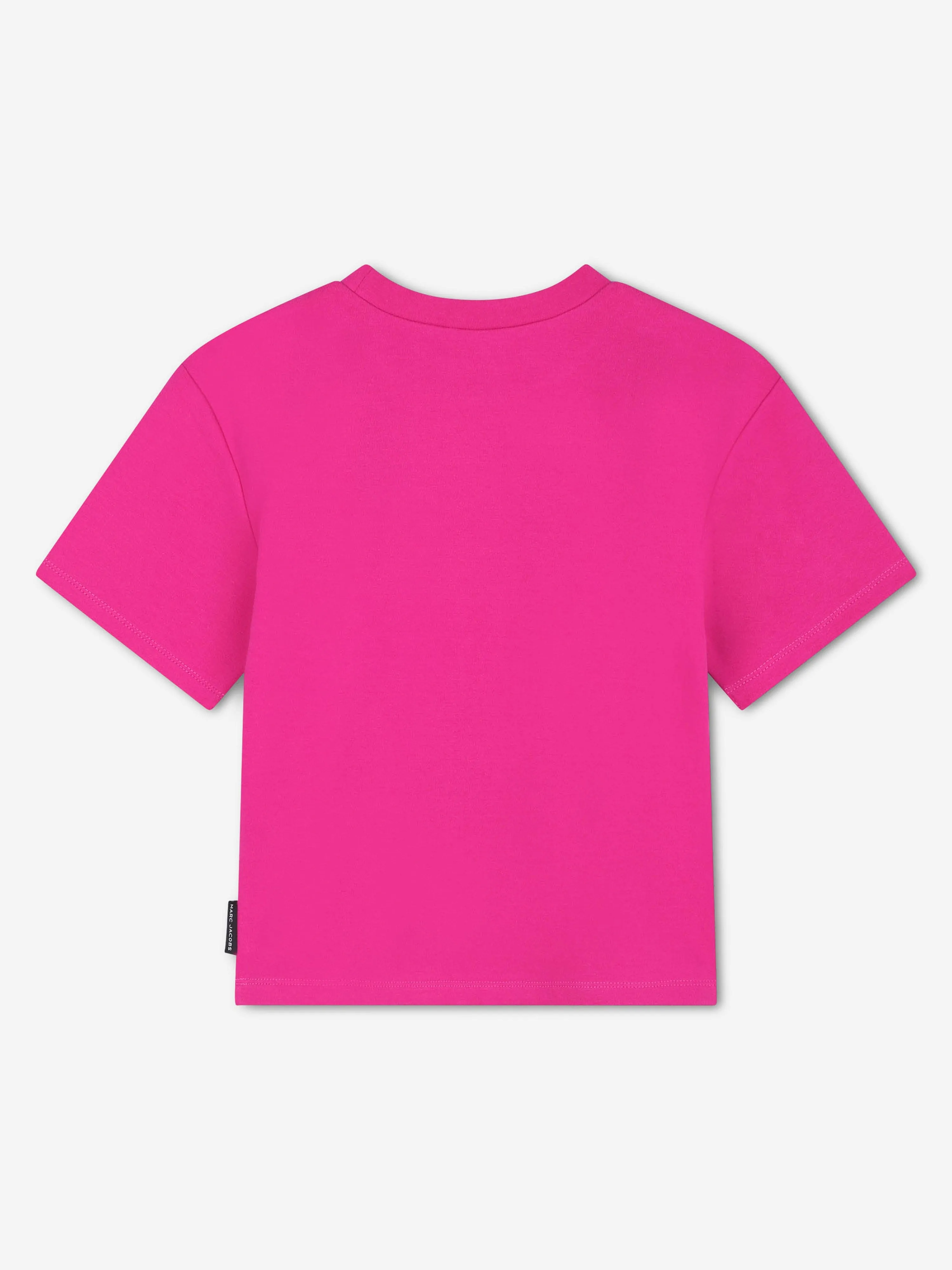 MARC JACOBS Girls Snapshot Bag Print T-Shirt in Pink