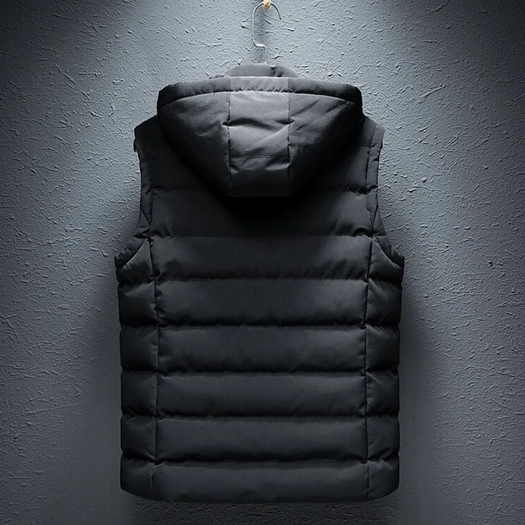 Men's Loose Casual Zipper Vest