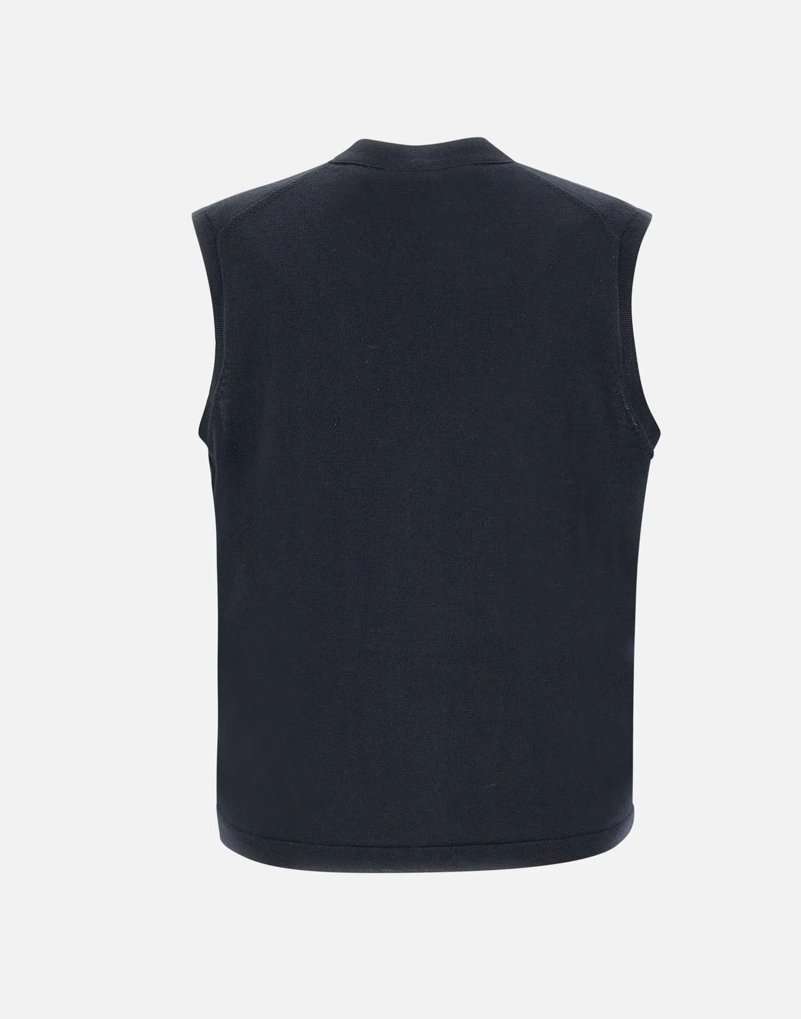 Midnight Blue Merino Wool Vest