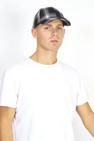 MONOCROME CHECKED CAP