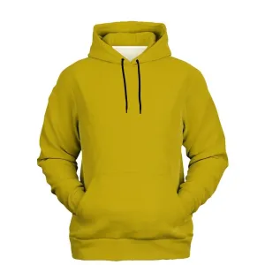 Plain Yellow Hoodie | Unisex | with PLUS sizes | C0M12Y100K30