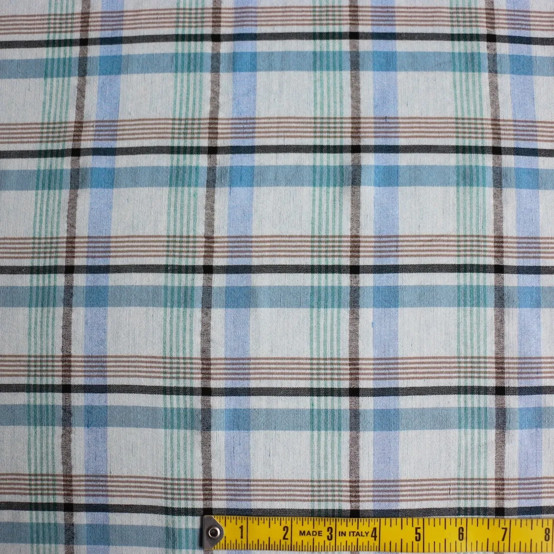 Romy Check Linen/Viscose