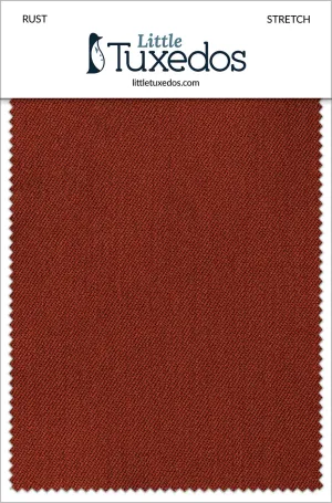Rust Stretch Fabric Swatch