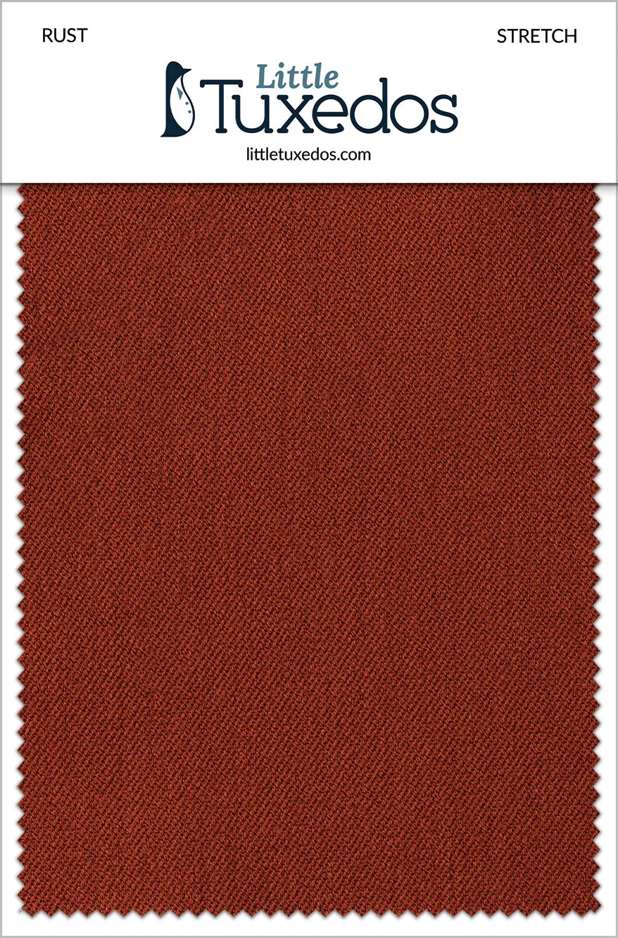 Rust Stretch Fabric Swatch