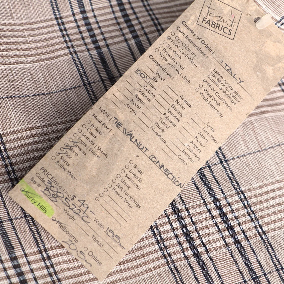 The Walnut Collection Linen