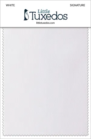 White Signature Fabric Swatch