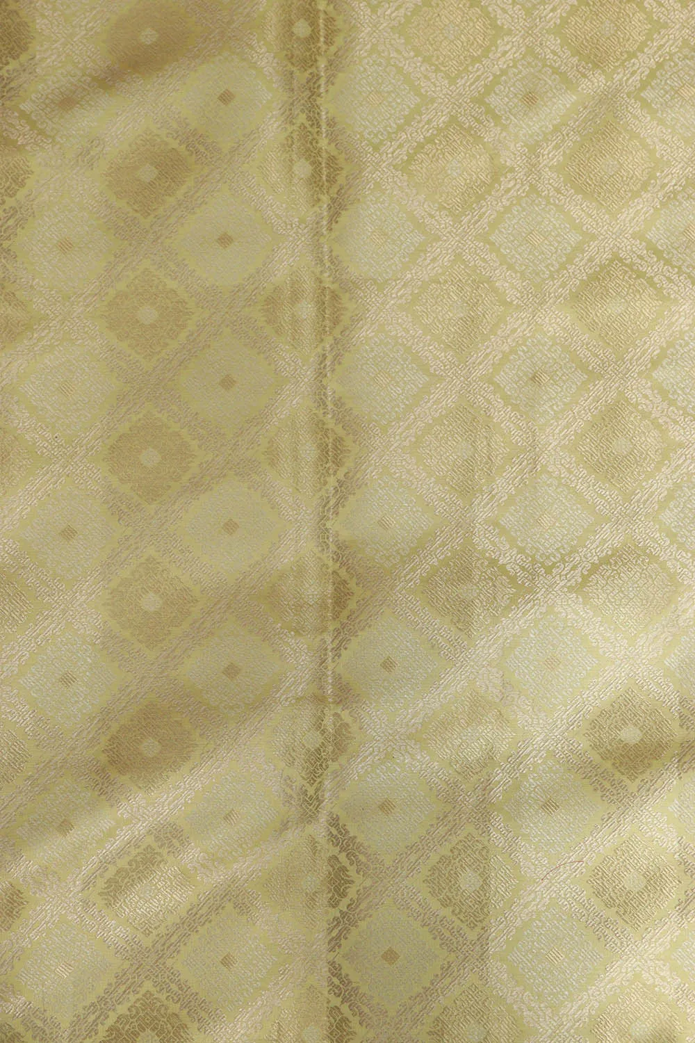 Yellow Banarasi Brocade Silk Suit With Multicolor Banarasi Handloom Pure Georgette Rangkat Dupatta